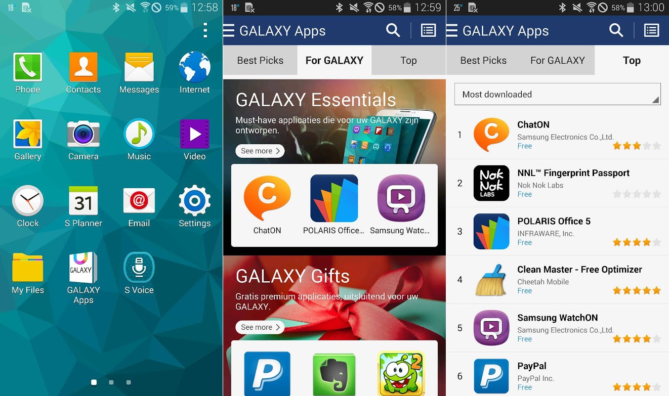 Samsung lansează un update ce va redenumi Samsung Apps în Galaxy Apps