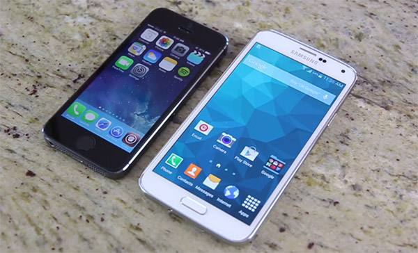 Raport : Vânzări Samsung Galaxy S5 sub iPhone 5S în luna mai