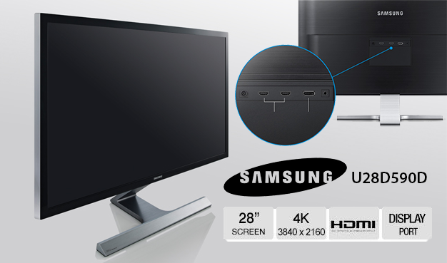 Samsung U28D590D Monitor LED Wide Ultra HD