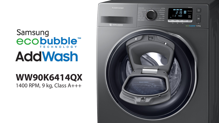 Mașina de spălat rufe Samsung AddWash™ WW90K6414QX