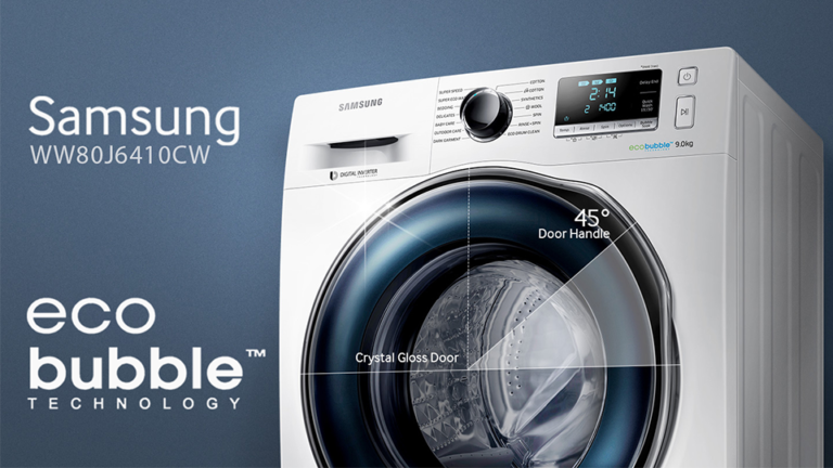 Mașina de spălat Samsung EcoBubble™ WW80J6410CW