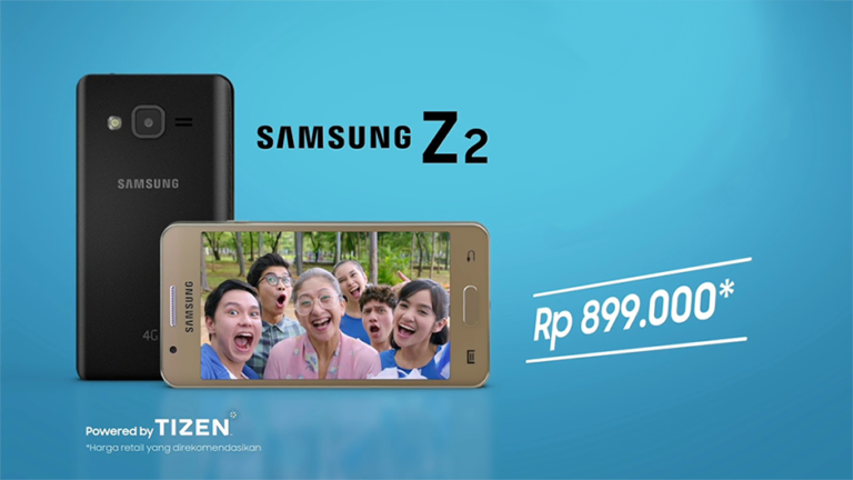 Smartphone-ul Samsung Z2 Tizen a fost lansat în Indonezia