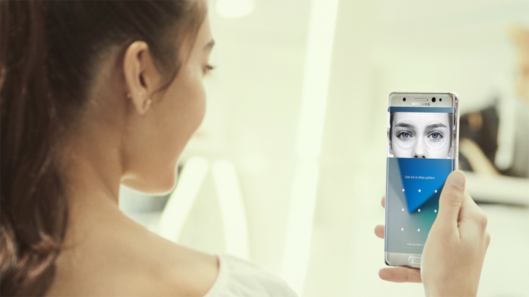 Samsung Galaxy Note 7 – Scanarea irisului, un plus de securitate pe mobil