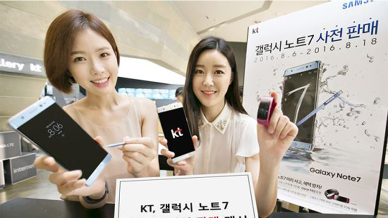 Samsung a înlocuit peste 85% din Galaxy Note 7 retrase în Coreea de Sud