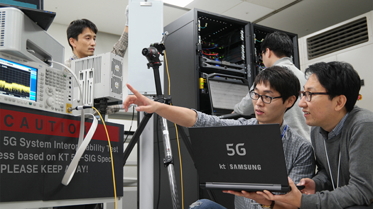 Samsung și KT au reușit prima conexiune 5G din lume