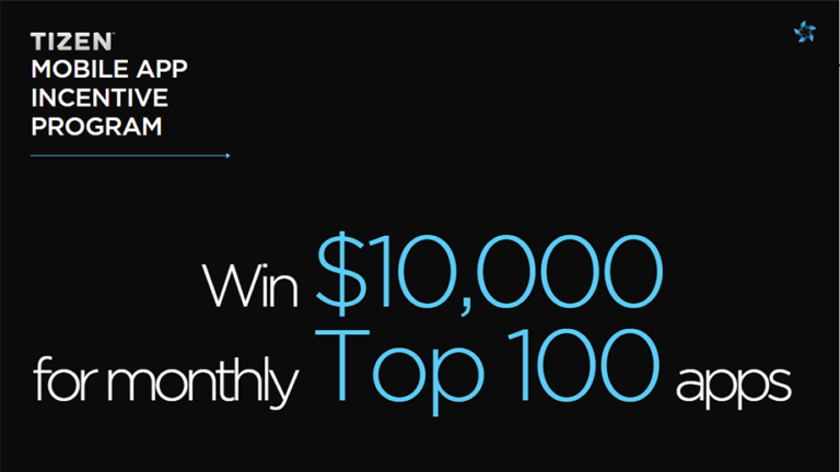 Cu Tizen Mobile App poți câștiga 10.000 $ pe lună