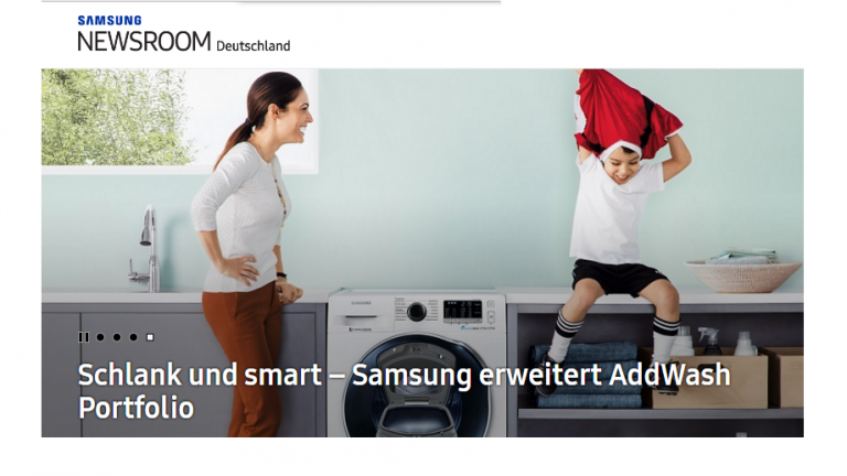 Samsung a lansat Samsung Newsroom Germania