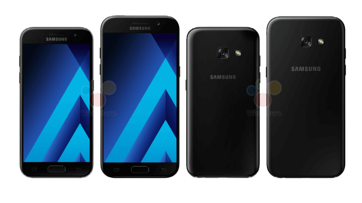Poze oficiale cu Galaxy A3 (2017) și Galaxy A5 (2017)