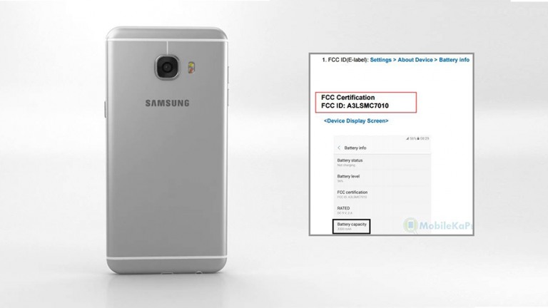 Samsung Galaxy C7 Pro cu un pas mai aproape de lansare