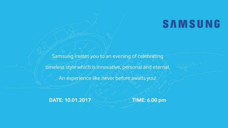 Samsung Gear S3 programat de lansare în India, în 10 ianuarie 2017