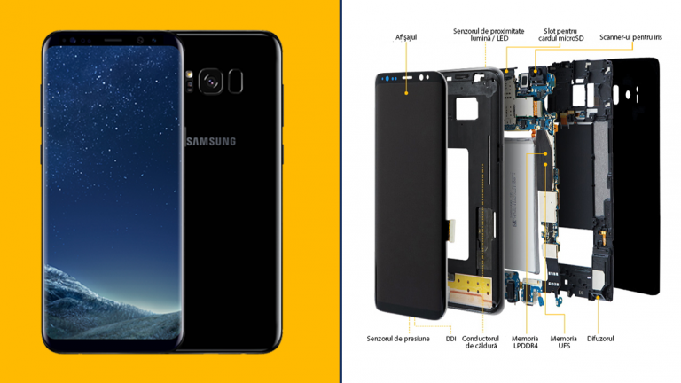 [Analiza Detaliată] Ce este în interiorul lui Galaxy S8 și Galaxy S8+?