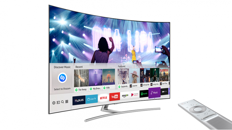 Samsung actualizează Smart TV 2017 și oferă serviciul Shazam Music