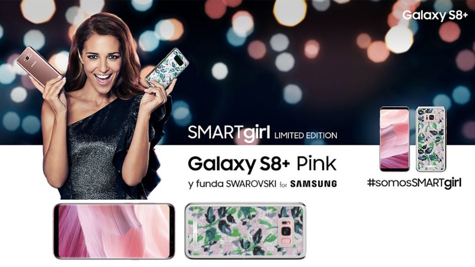 Galaxy S8+ SMARTgirl Limited Edition în Spania cu o husă Swarovski
