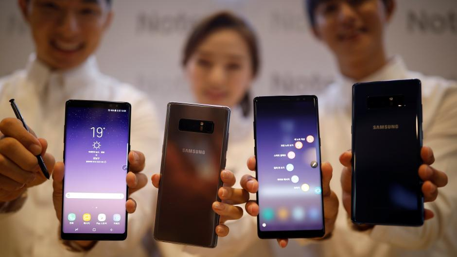 Vânzările de Note 8 au depășit un milion de unități în Coreea de Sud