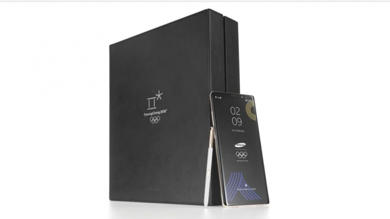 Galaxy Note 8 distribuit gratuit participanților la Olimpiada de Iarnă