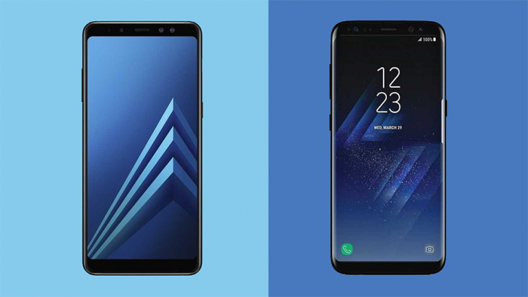 Samsung Galaxy A8 vs Galaxy S8, față în față (la prima vedere)