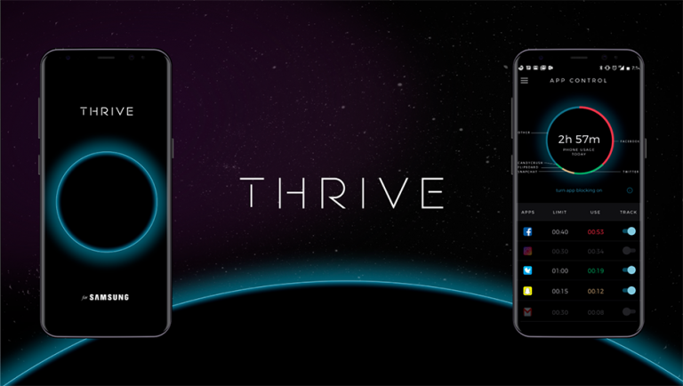 Samsung lansează aplicația Thrive pentru Galaxy Note 8