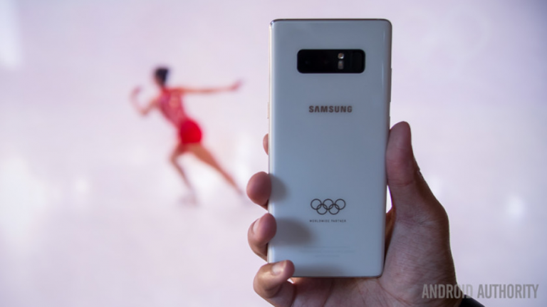 Acesta este smartphone-ul Galaxy Note 8 Olympic Edition