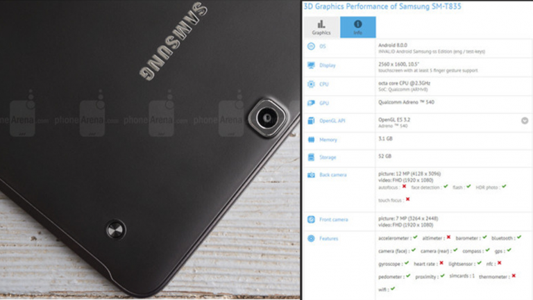 Galaxy Tab S4, scurgeri de specificații înainte de anunțul la MWC 2018