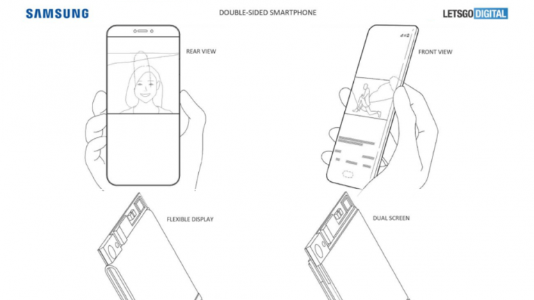 Samsung Electronics a brevetat un smartphone cu afișaj dublu