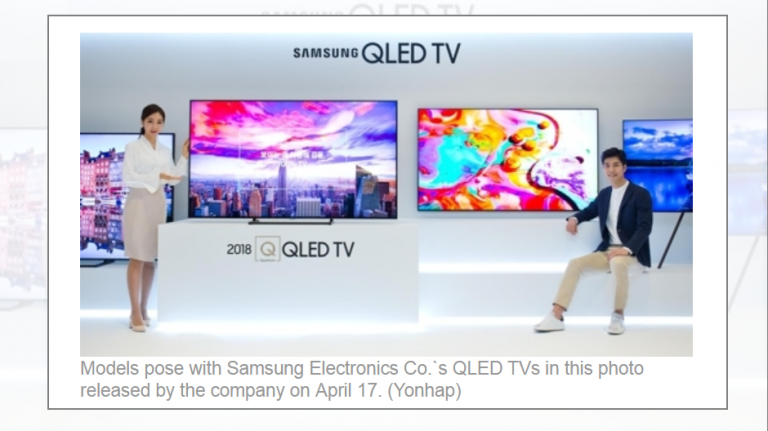 Samsung Electronics a lansat seria de televizoare QLED din 2018