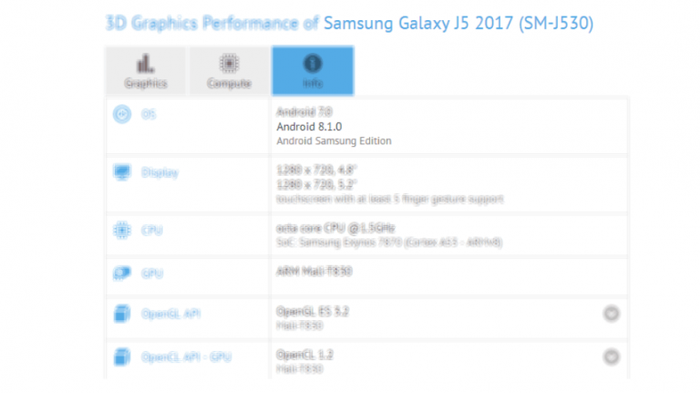Actualizarea cu Oreo pentru Galaxy J5 (2017) poate aduce Android 8.1