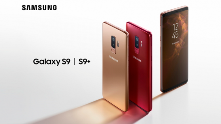 Noi culori pentru Galaxy S9 și S9+, Sunrise Gold și Burgundy Red