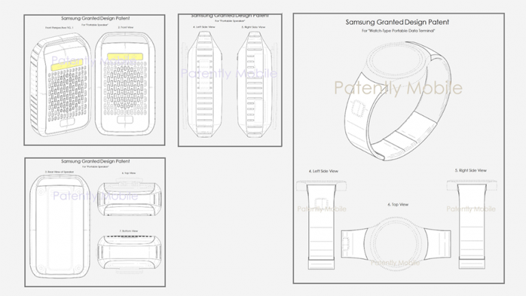 Noi brevete Samsung pentru un difuzor portabil și un smartwatch