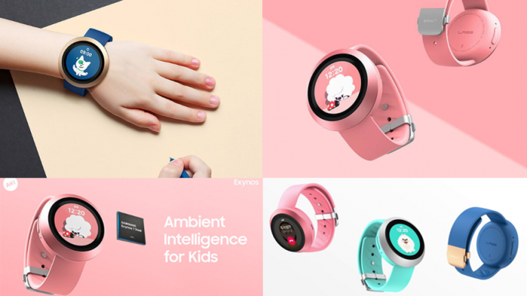 Smartwatch AKI pentru copii, alimentat de un procesor Exynos