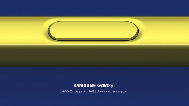 Galaxy Note 9 va fi prezentat pe 9 august, au apărut invitațiile oficiale