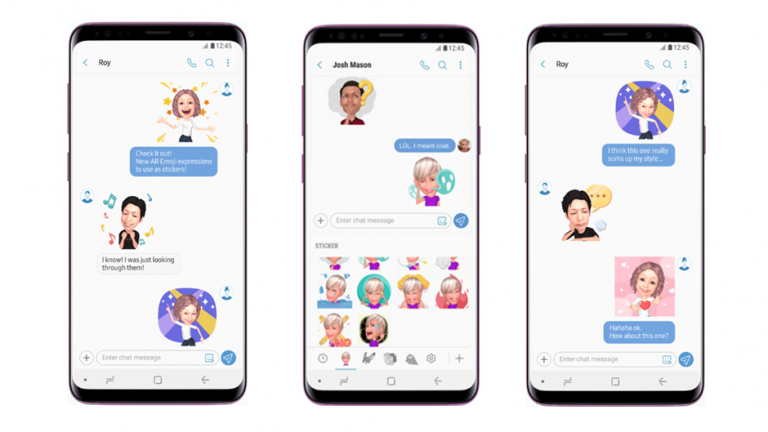 Samsung a extins biblioteca AR Emojis cu 18 noi expresii