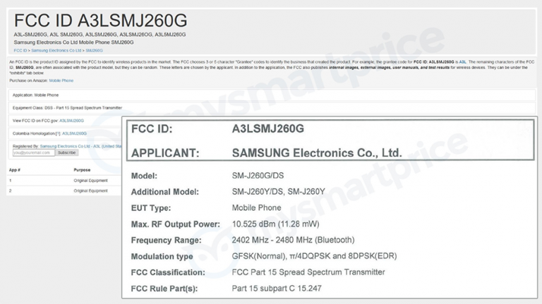 Primul smartphone Android Go de la Samsung certificat de FCC