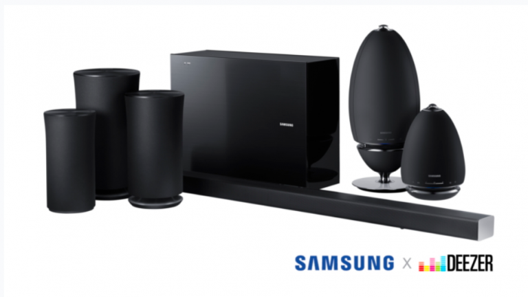 Samsung parteneriat cu Deezer pentru Soundbar și difuzoare wireless