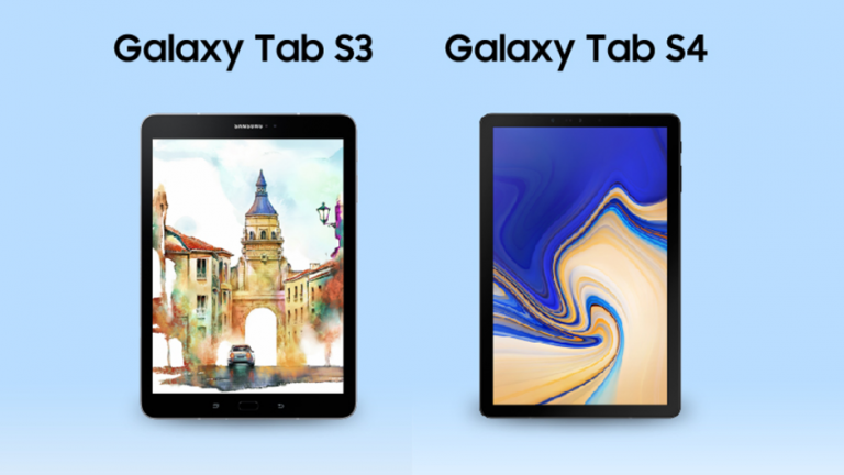 Comparație între caracteristicile tabletei Samsung Galaxy Tab S4 și Tab S3
