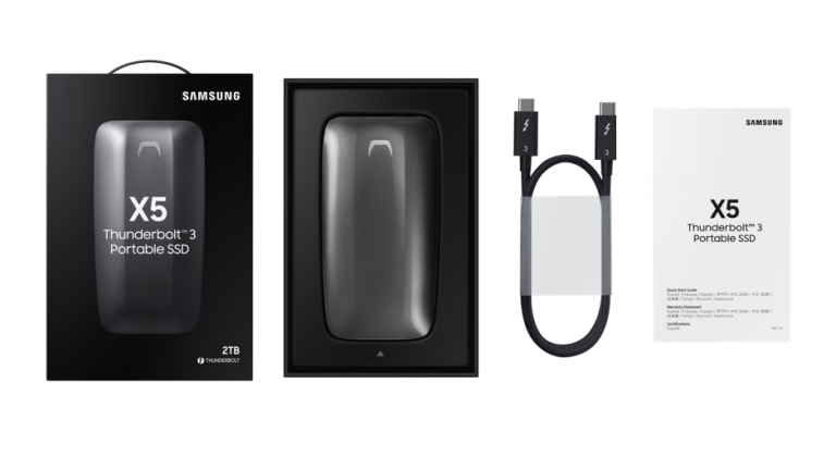 Samsung a lansat noul SSD X5 portabil, pentru stocare externă