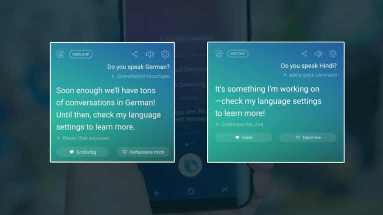 Bixby ar putea în curând să vorbească în limba germană