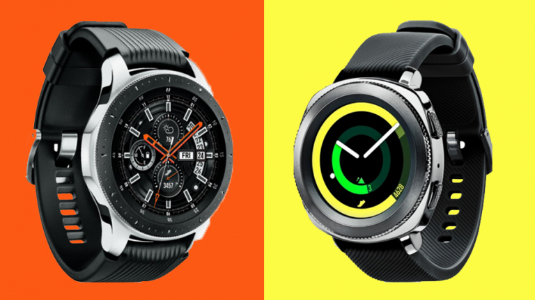 Comparație Galaxy Watch vs Gear Sport (principalele diferențe)