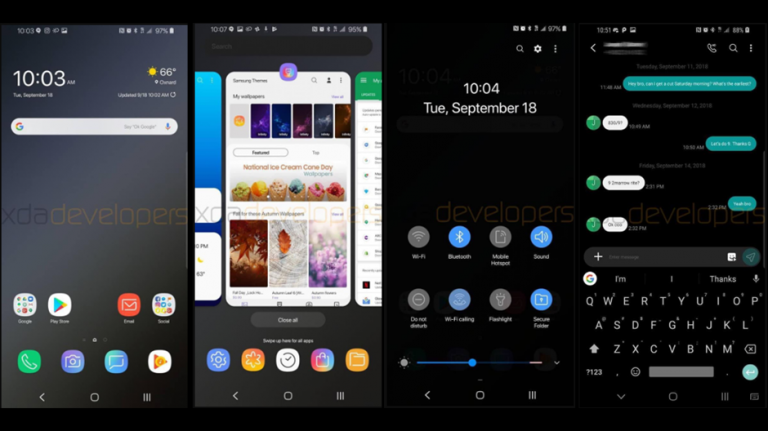 Samsung testează noul software Android 9.0 Pie pe Galaxy S9