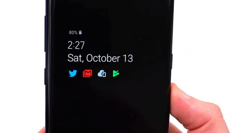Android Pie aduce pe Always On Display pictograme de notificare colorate