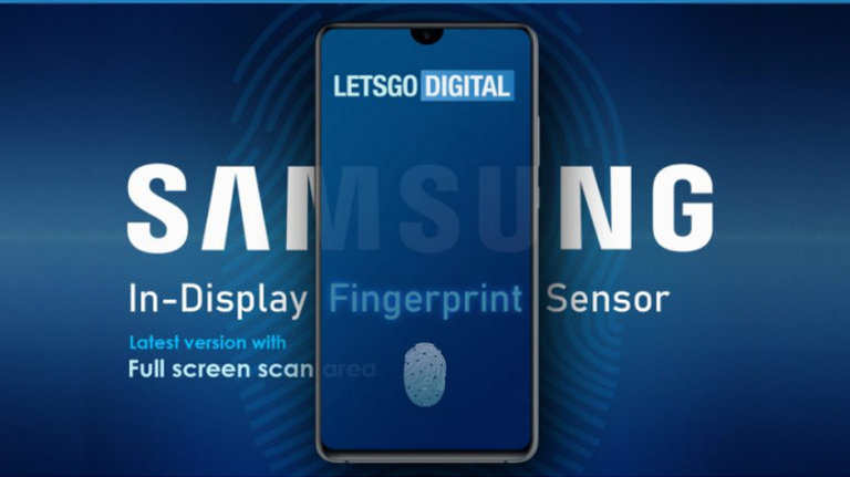 Brevet Samsung pentru utilizarea scanerului de amprente oriunde pe ecran