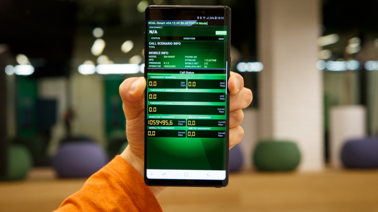 Galaxy Note 9 stabilește noi recorduri de viteză în rețeaua mobilă