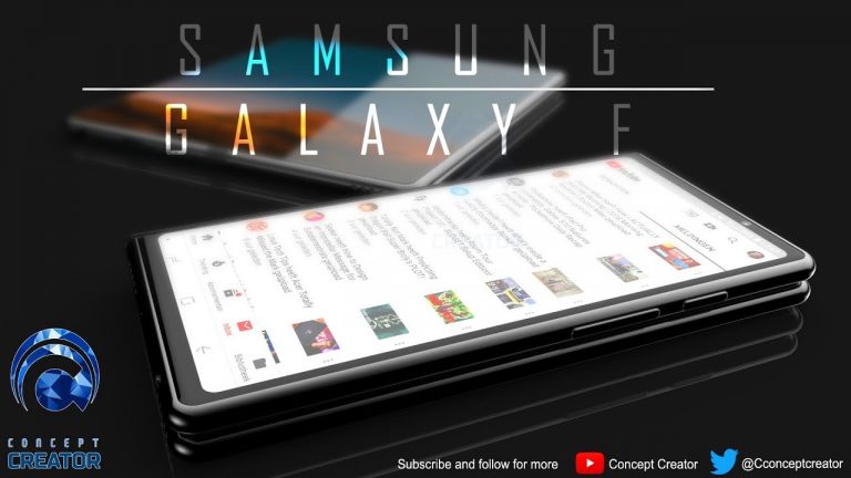 Galaxy X/F, concept video cu viitorul telefon pliabil Samsung