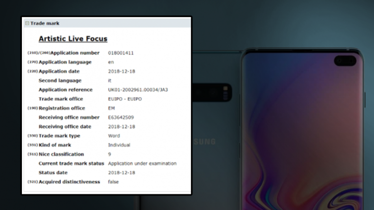 Artistic Live Focus – noul mod de cameră pentru Samsung Galaxy S10