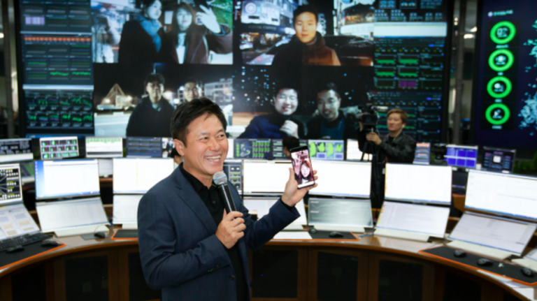Coreea de Sud a lansat oficial 5G prin intermediul unui telefon Samsung