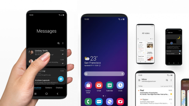 Noul One UI al companiei  Samsung, frumos și impresionant