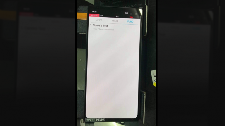 Prototipul viitorului smartphone Galaxy S10+ a fost reperat în fabrică
