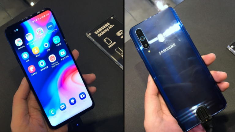 Samsung a lansat telefonul Galaxy A8s cu afișaj Infinity-O