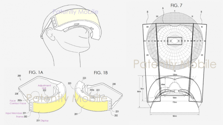Brevet Samsung pentru un set cu cască  Gear VR Next-Gen