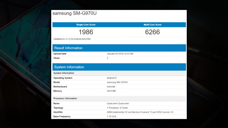 Galaxy S10 Lite a apărut pe Geekbench, are 6 GB de RAM