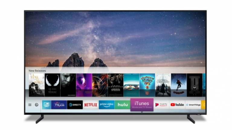 Televizoarele Samsung Smart cu iTunes și suport AirPlay 2